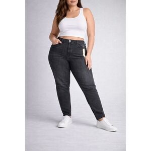 Universal Thread Womens High-Rise Skinny Jeans Black Dark Wash 20W Regular NWT